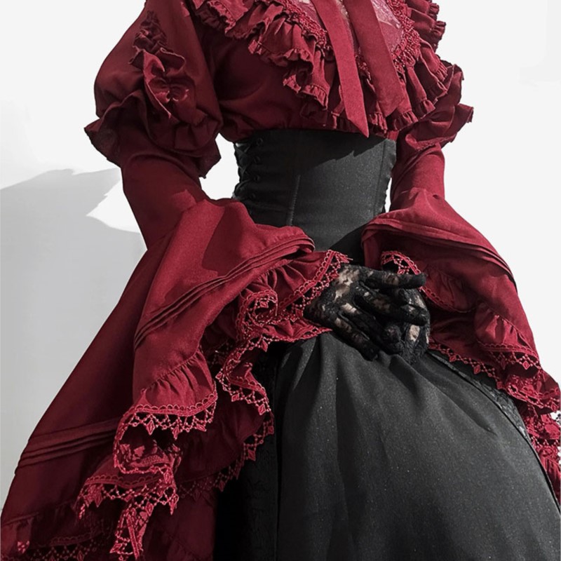 Halloween dress black and red  - đánh giá và giá Women'S Red Formal Wear