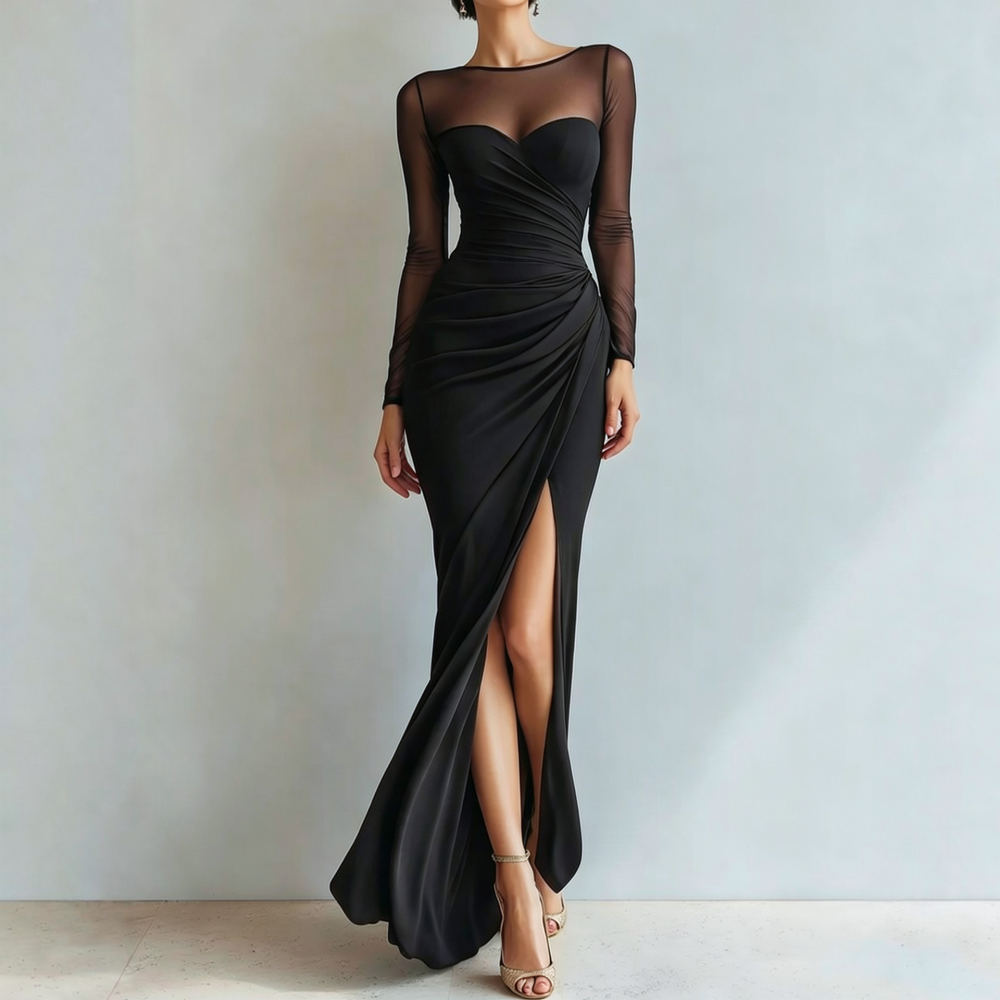 Womens Sexy Long Sleeve Maxi D - đánh giá và giá Evening Gown