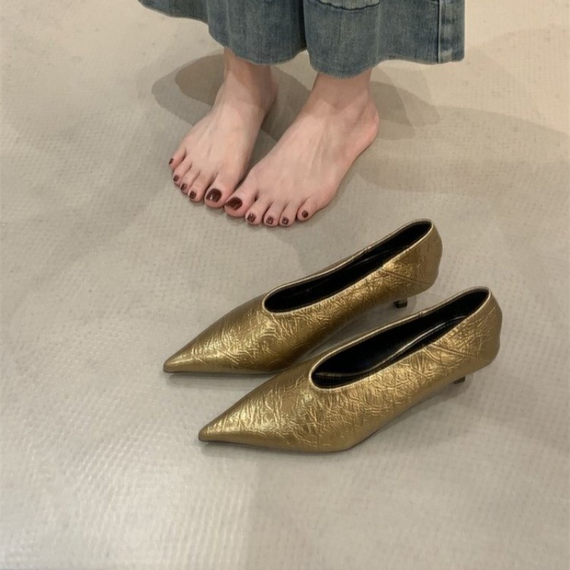 2025 Autumn New Commuter Wind  - đánh giá và giá Womens Heels