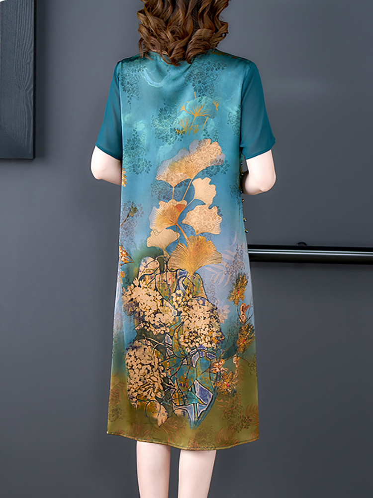 2024 Red Silk Floral Luxury We - đánh giá và giá Women'S Red Formal Wear