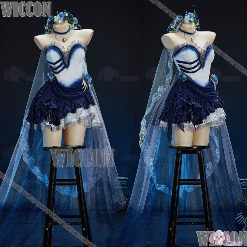 Corpse Bride Halloween Cosplay - đánh giá và giá Formal Skirt