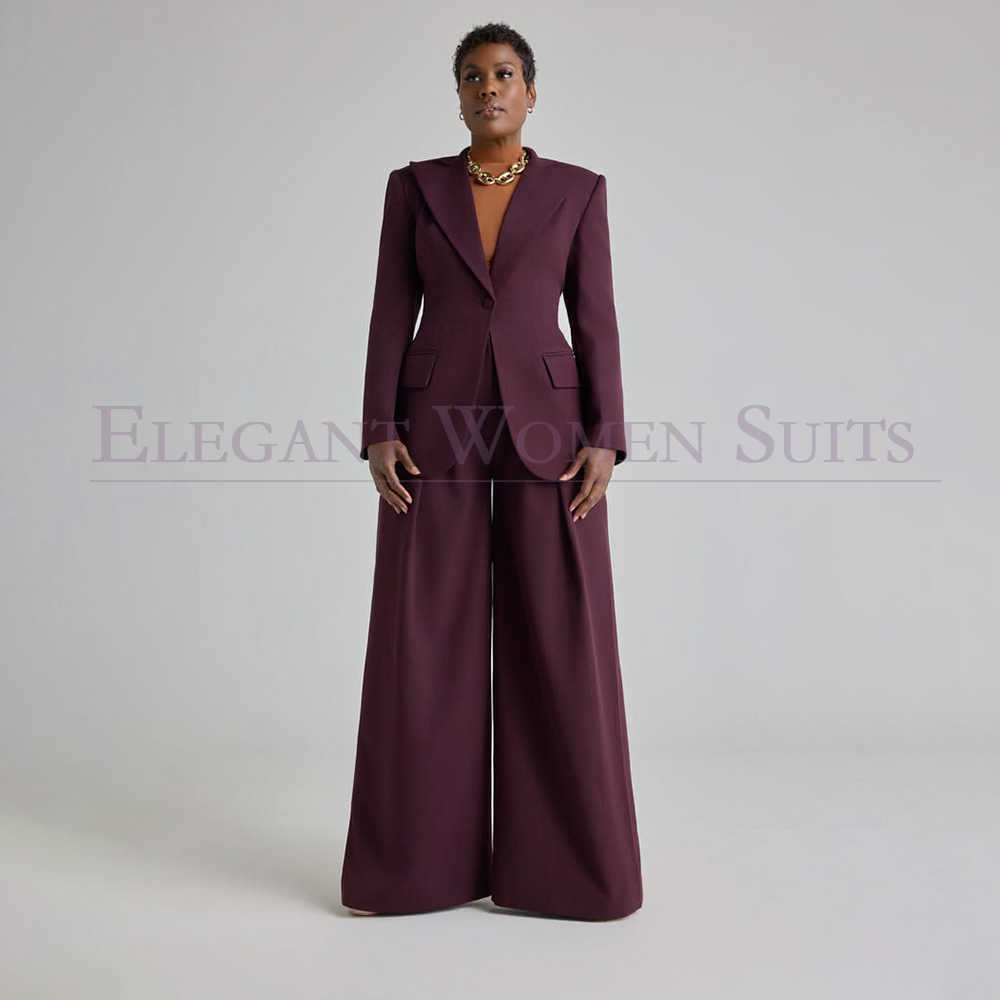Bespoke Women's Suits Wide Leg - đánh giá và giá Womens Blazer